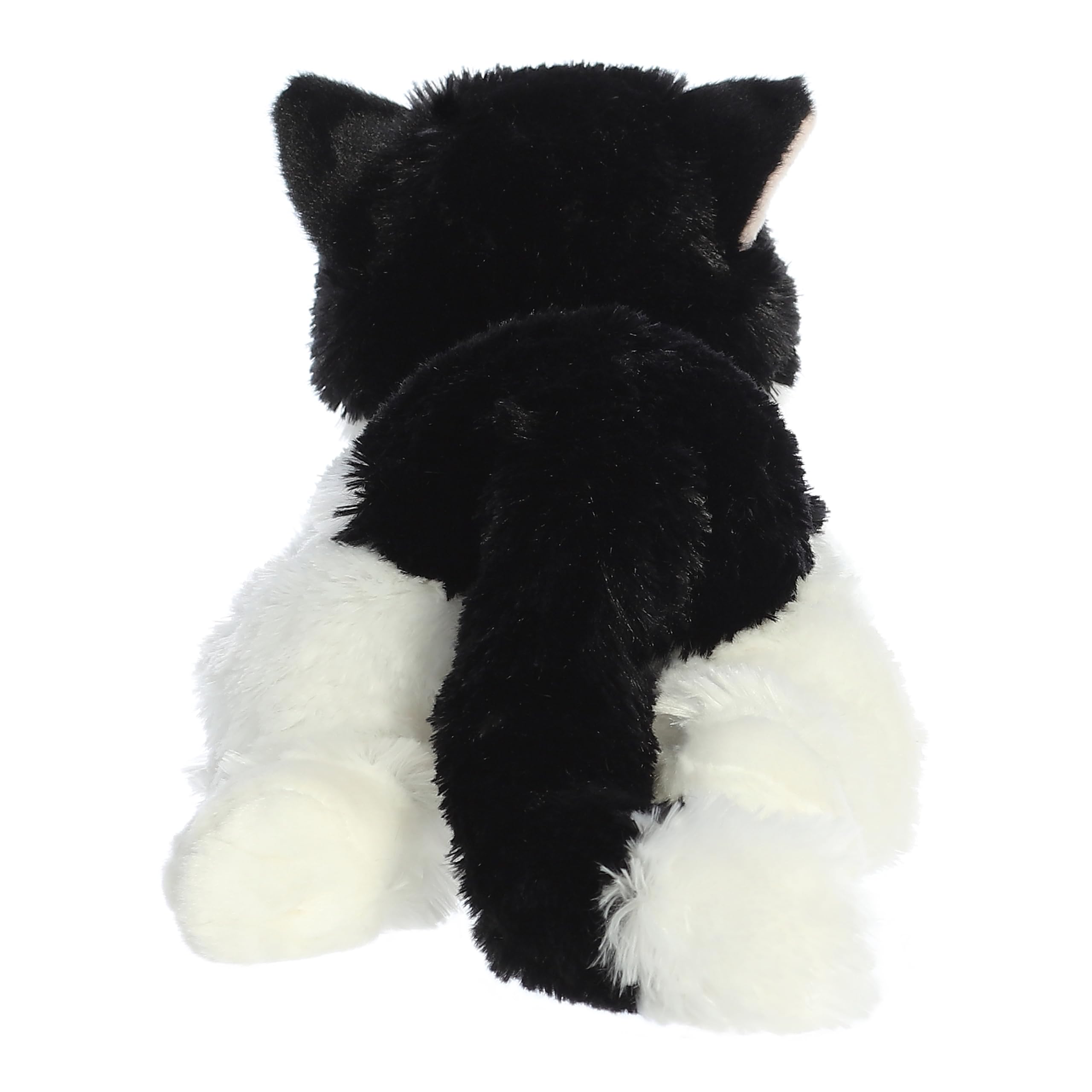 Aurora Oreo cat plush with soft fur ideal for comforting bedtime routines