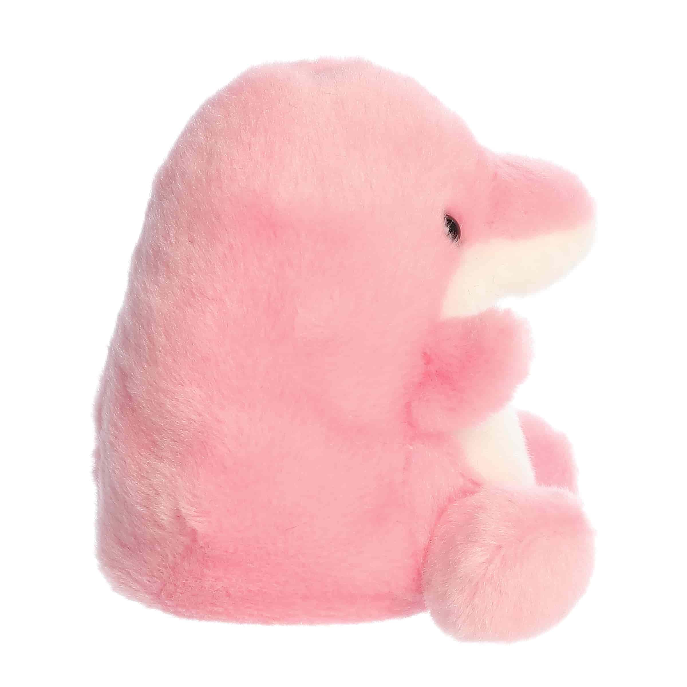 Aurora Palm Pals Amazonia Pink Dolphin palm-size four-inch design for portability