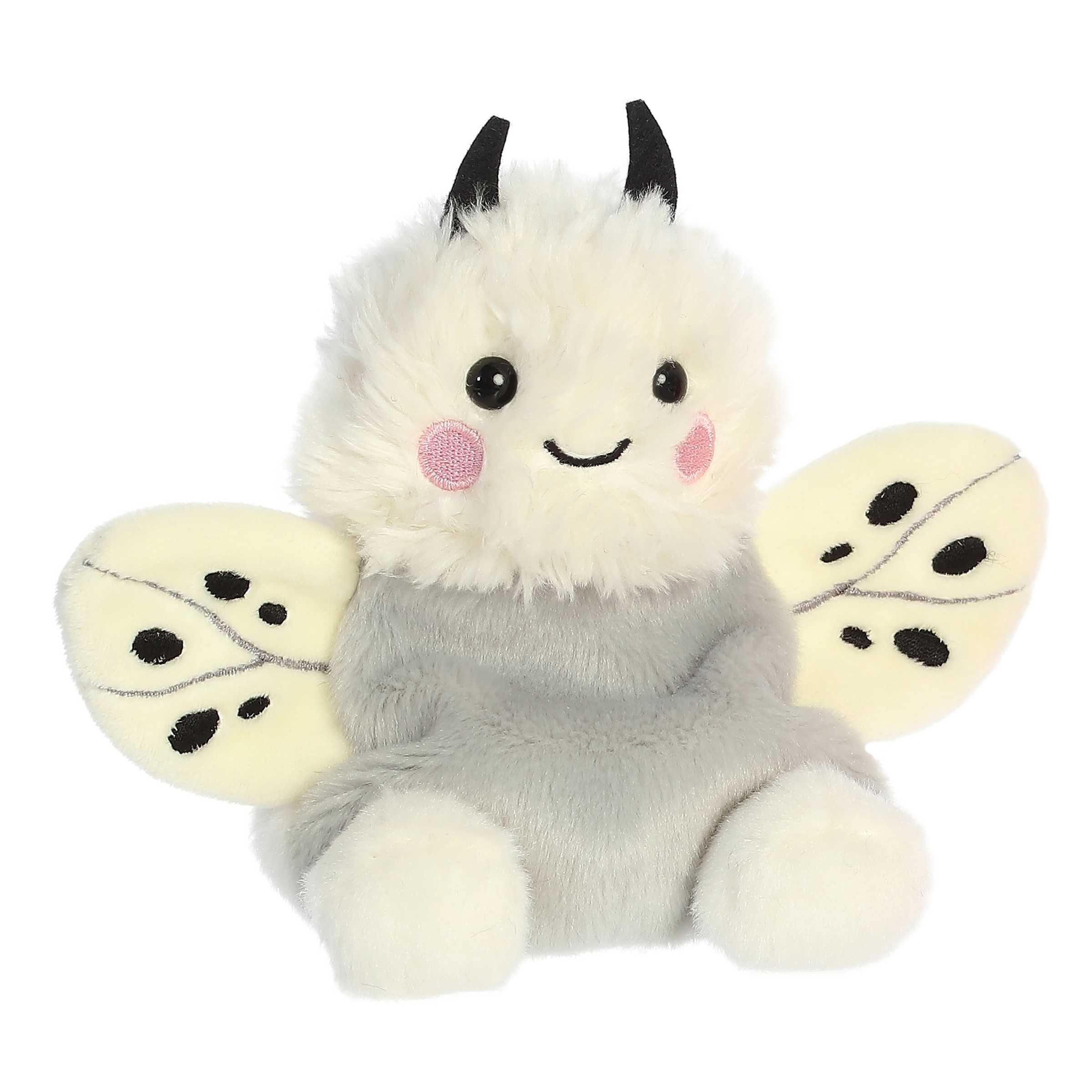 Aurora Palm Pals Astra Moth side view highlights compact size for on-the-go play.