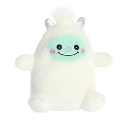 Aurora Baker Yeti plush side view highlights compact, hand-sized charm.