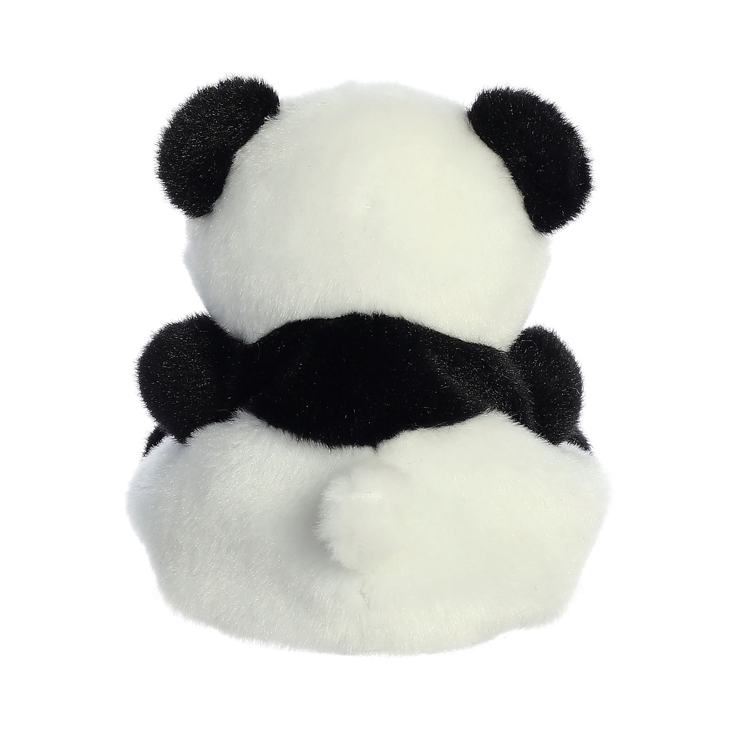 Aurora Palm Pals Bamboo Panda shelf display, cute decor that blends with nursery or desk spaces.