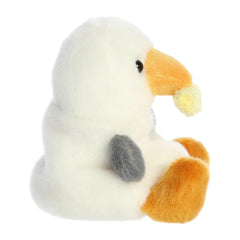 Aurora Palm Pals Buoy Seagull with Fry in hand, great for on-the-go imaginative play.
