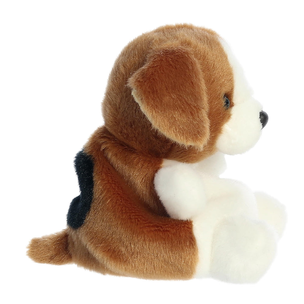 Aurora Palm Pals Buster Beagle bean pellets add stability for safe, balanced display