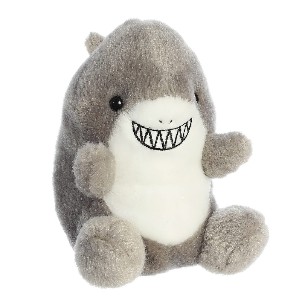 Aurora Palm Pals Chomps Shark front view for playful room decor.