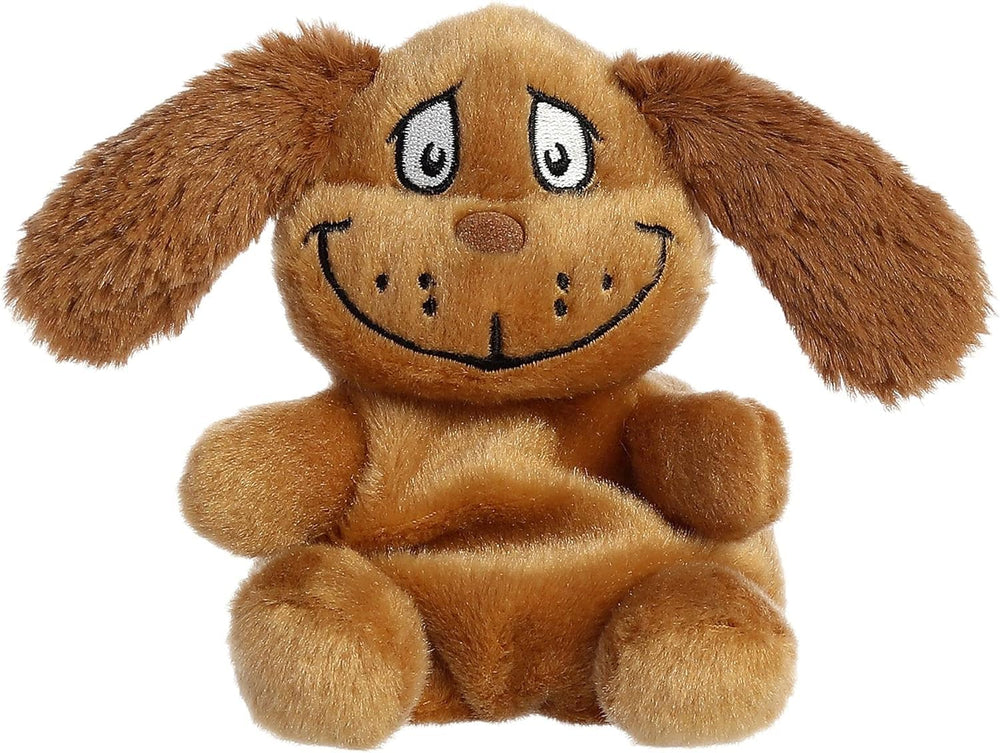 Aurora Palm Pals Cindy Lou plush ready to spread Christmas kindness and cheer.