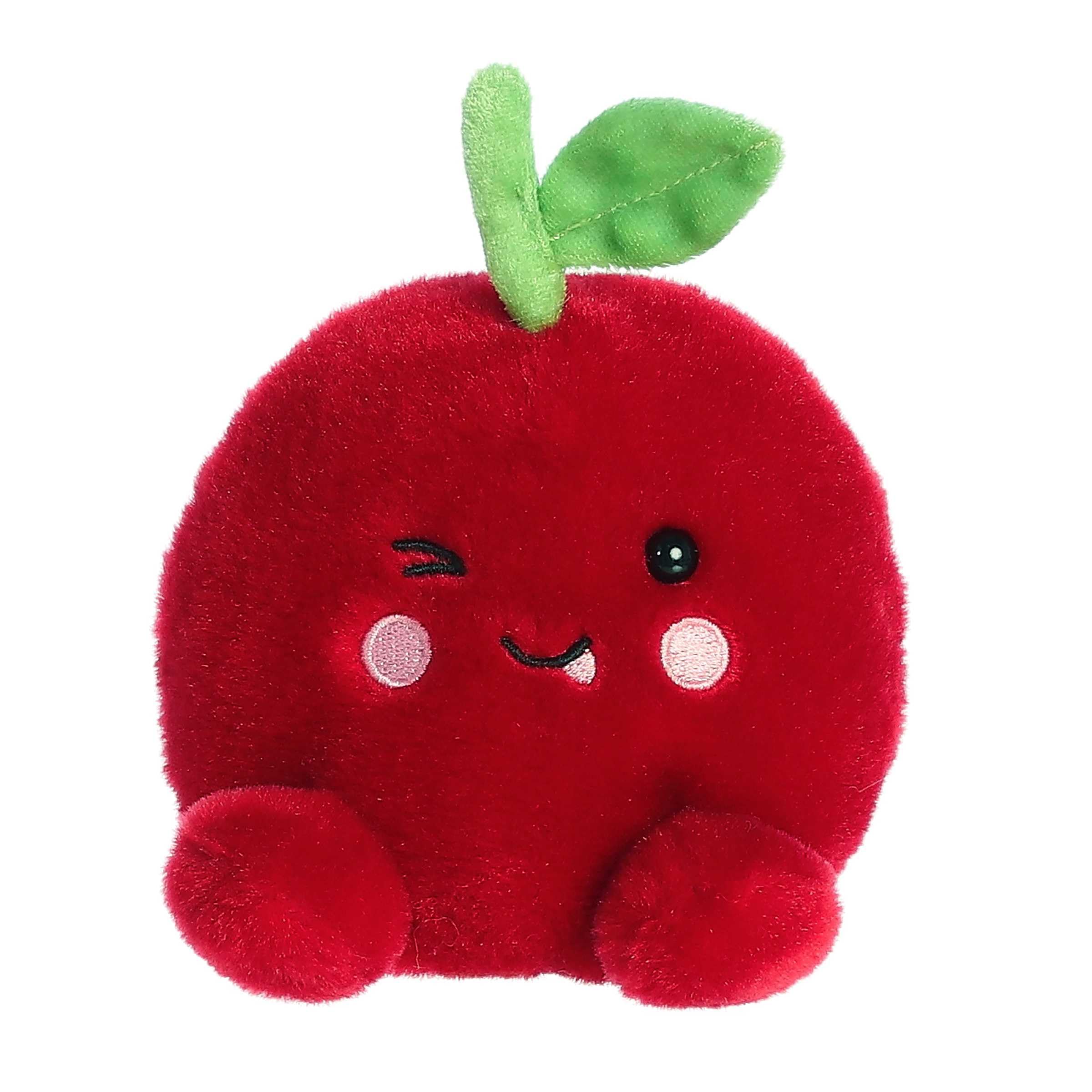 Aurora Palm Pals Cordial Cherry plush, cozy cuddle companion for kids and collectors.