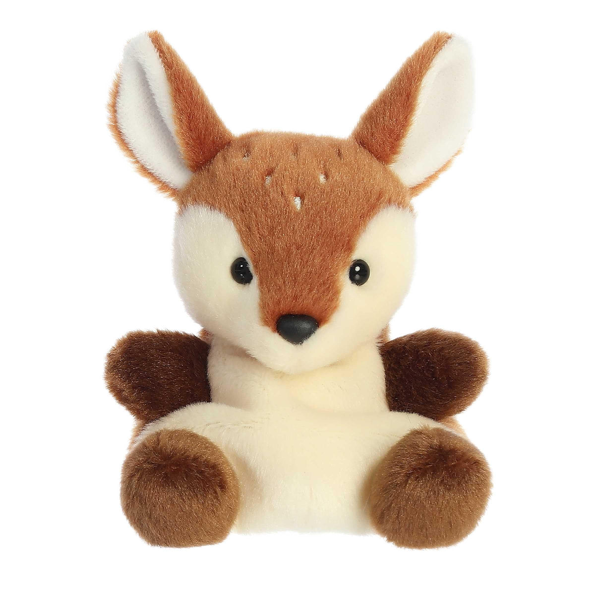 Aurora Dalia Fawn Palm Pals front view plush for cozy play