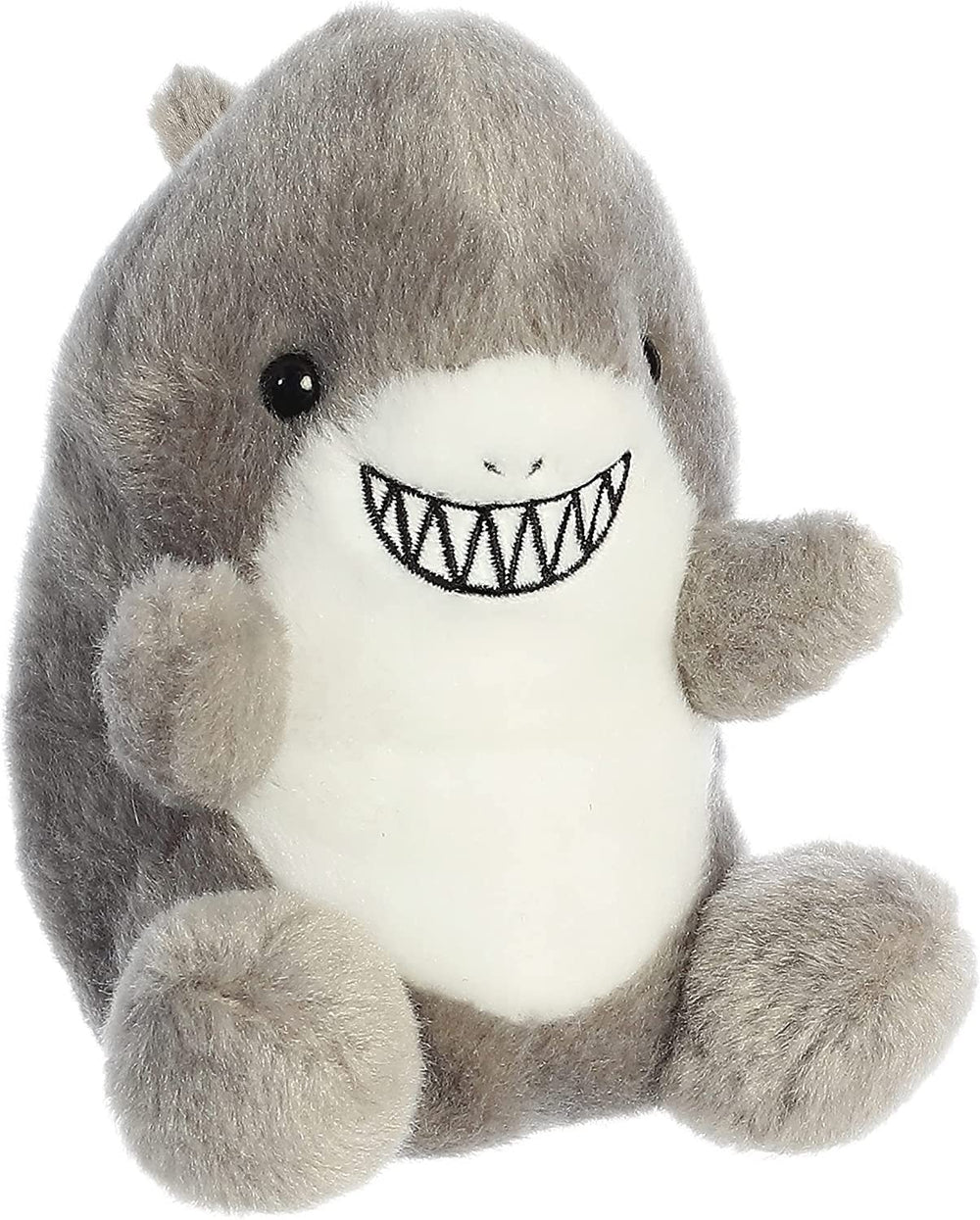 Aurora Palm Pals Clicks Dolphin standing pose suits tiny hands for play