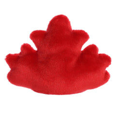 Aurora Palm Pals Fall Maple Leaf plush in hand showcases palm-sized charm