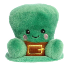 Aurora Palm Pals Finnigan Leprechaun Hat plush, 5-inch pocket companion for cuddling and collection.