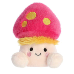 Aurora Flavio Fluffy Mushroom pink cap desk buddy and collectible plush