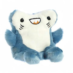 Aurora Huddleston decor idea shows blue shark plush enhancing a kid's room.
