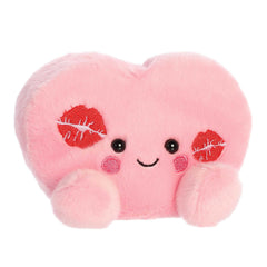 Aurora Palm Pals Kinsley Kisses Heart pocket-size plush for on-the-go cuddles.
