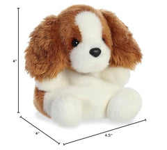 Aurora Palm Pals Lady Spaniel collectible plush for kids and collectors.