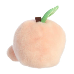 Aurora Palm Pals Mellow Peach cuddly plush fits in the palm for on-the-go fun