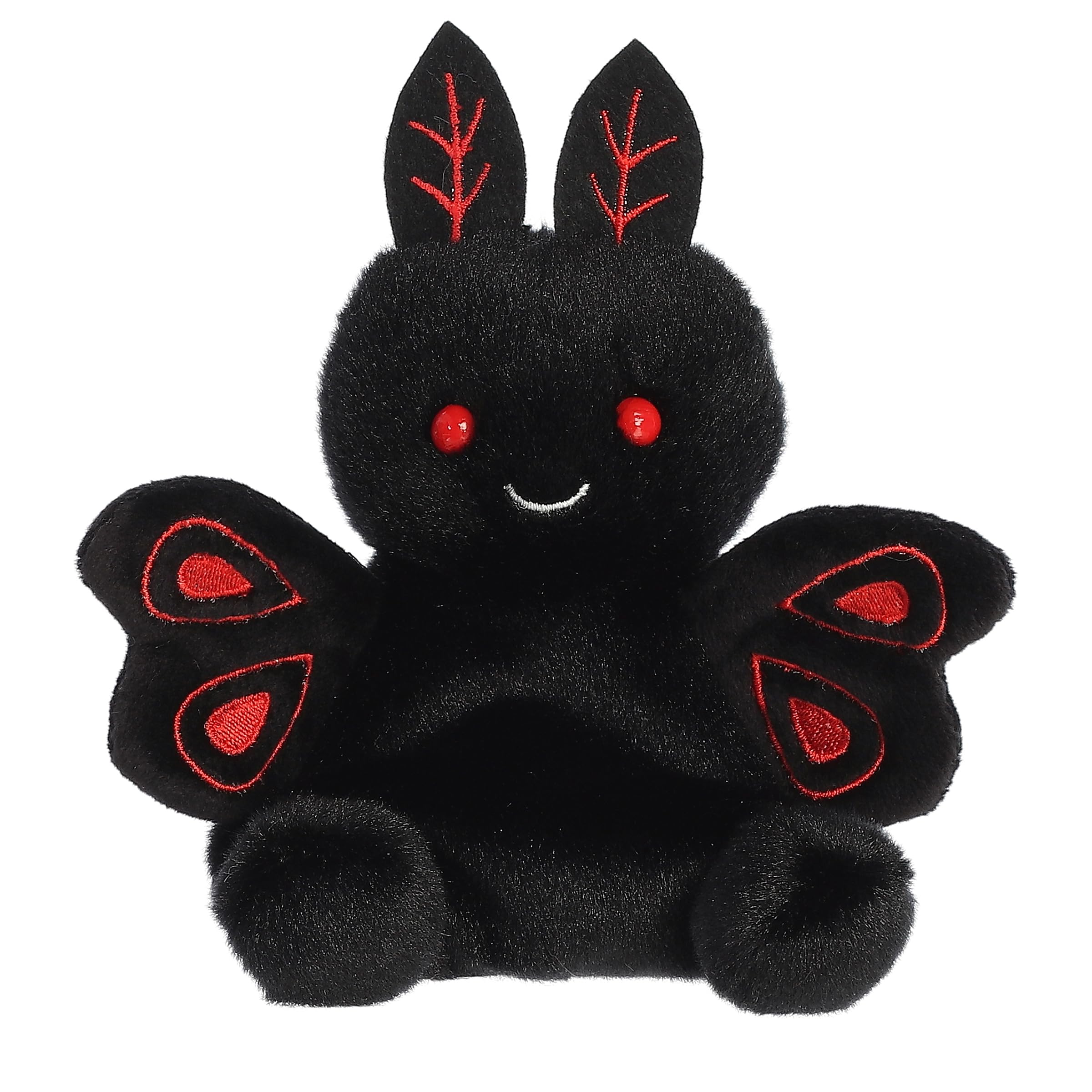 Aurora Mortimer Mothman plush, palm-sized cuddle buddy for kids and collectors.