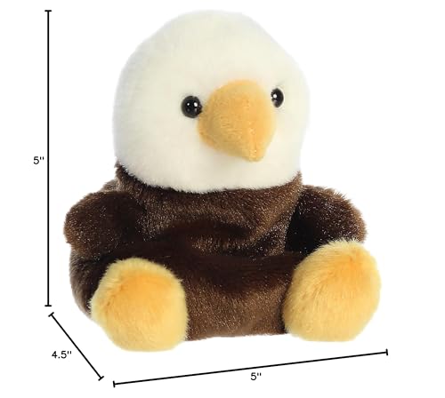 Aurora Palm Pals Murphy Bald Eagle decor accent for desks, nurseries, and shelves.