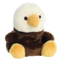 Aurora Murphy Bald Eagle plush with gentle texture, perfect as a desk decor accent.