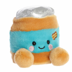 Aurora Petey Peanut Butter Palm Pal in hand, portable pocket-sized companion