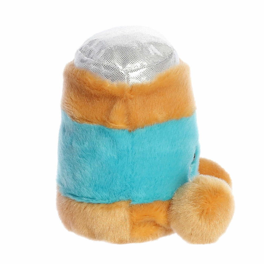 Aurora Petey Peanut Butter Palm Pal on a shelf, adds friendly room decor touch