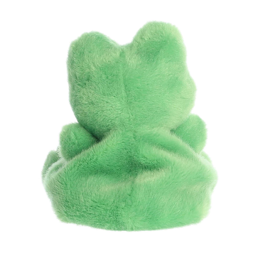 Ribbits Frog fits in the palm, ideal travel buddy