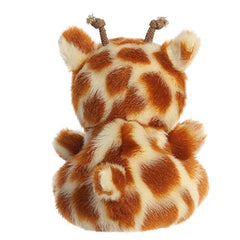 Aurora Safara Giraffe plush features expressive eyes for imaginative play