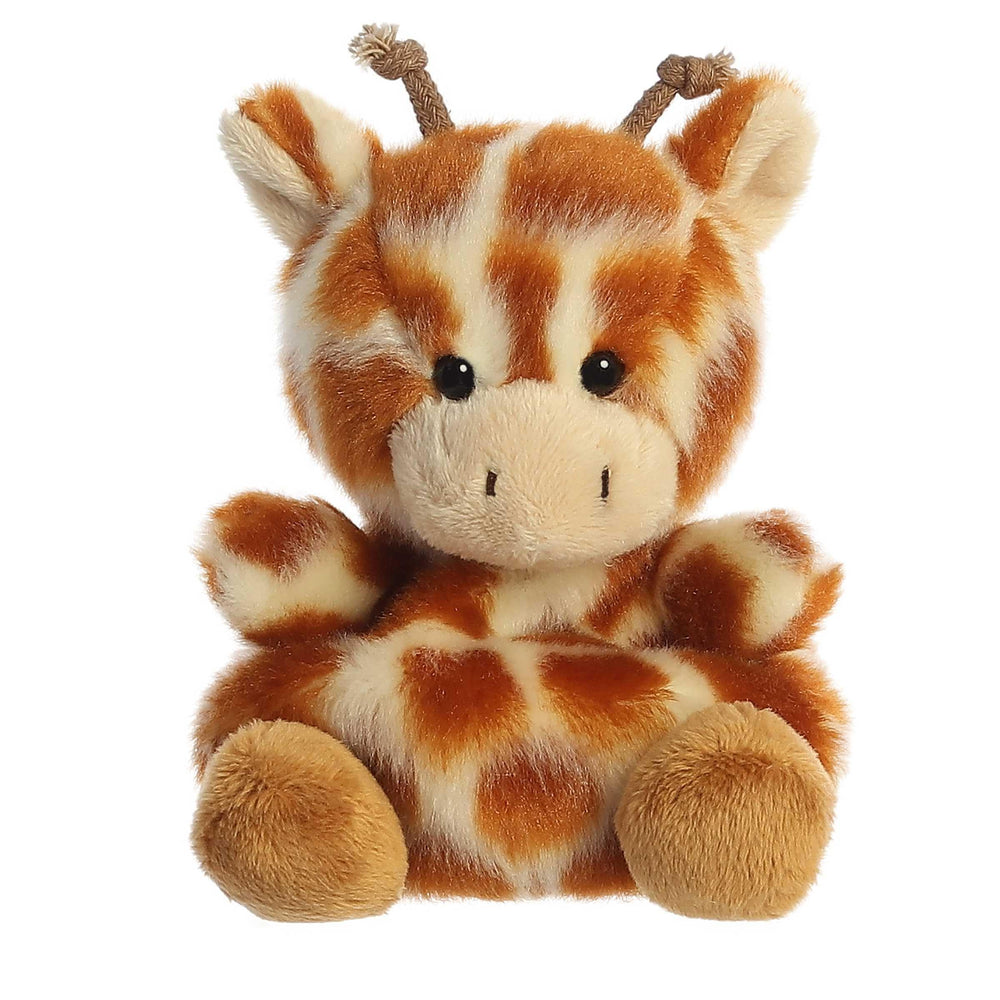 Aurora Safara Giraffe plush, 4.5 inches, soft cuddle companion for kids and collectors