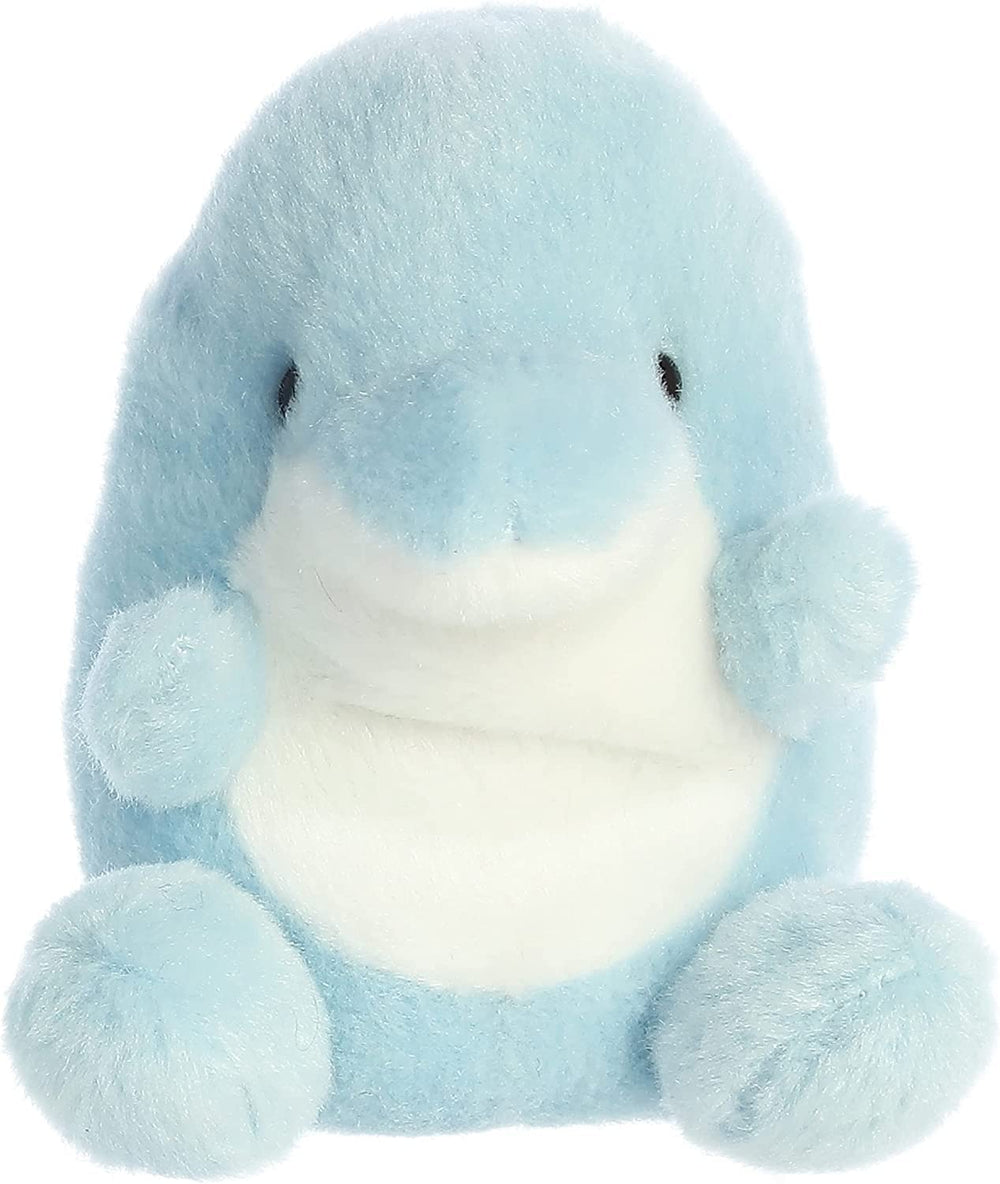 Aurora Palm Pals Chomps Shark embroidered smile adds friendly expression for storytelling