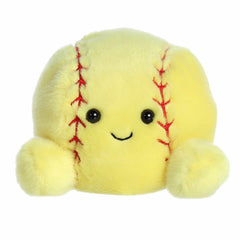 Aurora Palm Pals Shortstop plush in bright yellow, 5-inch size, ideal for display.