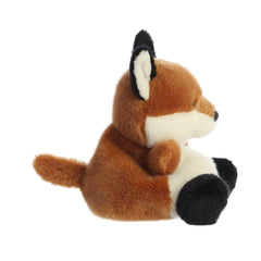 Aurora Palm Pals Sly Fox plush with bean pellets ensures stable pose.