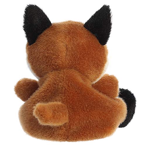 Aurora Palm Pals Sly Fox plush, soft fur texture for comforting hugs.