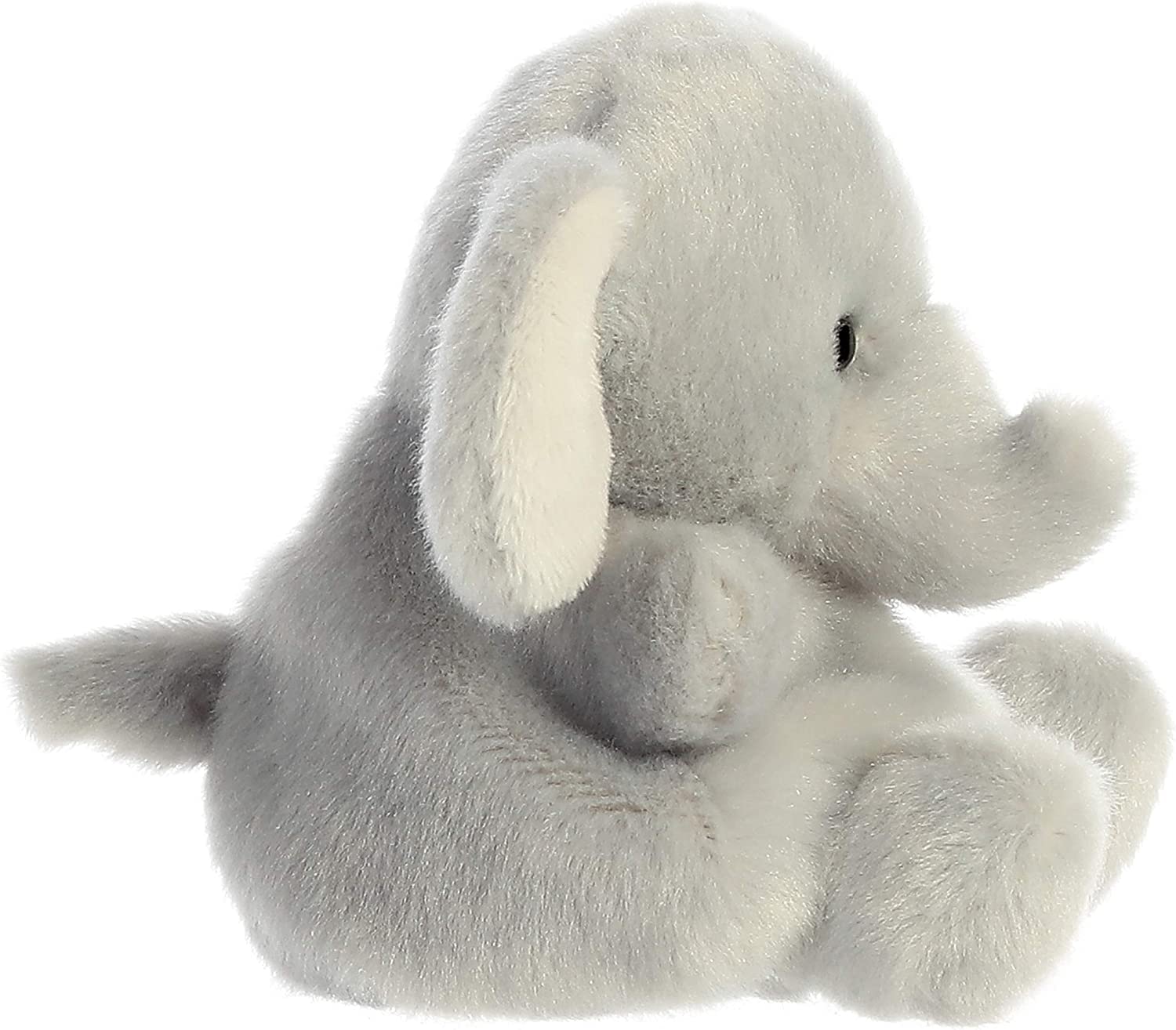 Aurora Palm Pals Stomps Elephant soft plush is gentle on little hands.