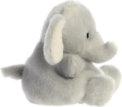 Aurora Palm Pals Stomps Elephant soft plush is gentle on little hands.