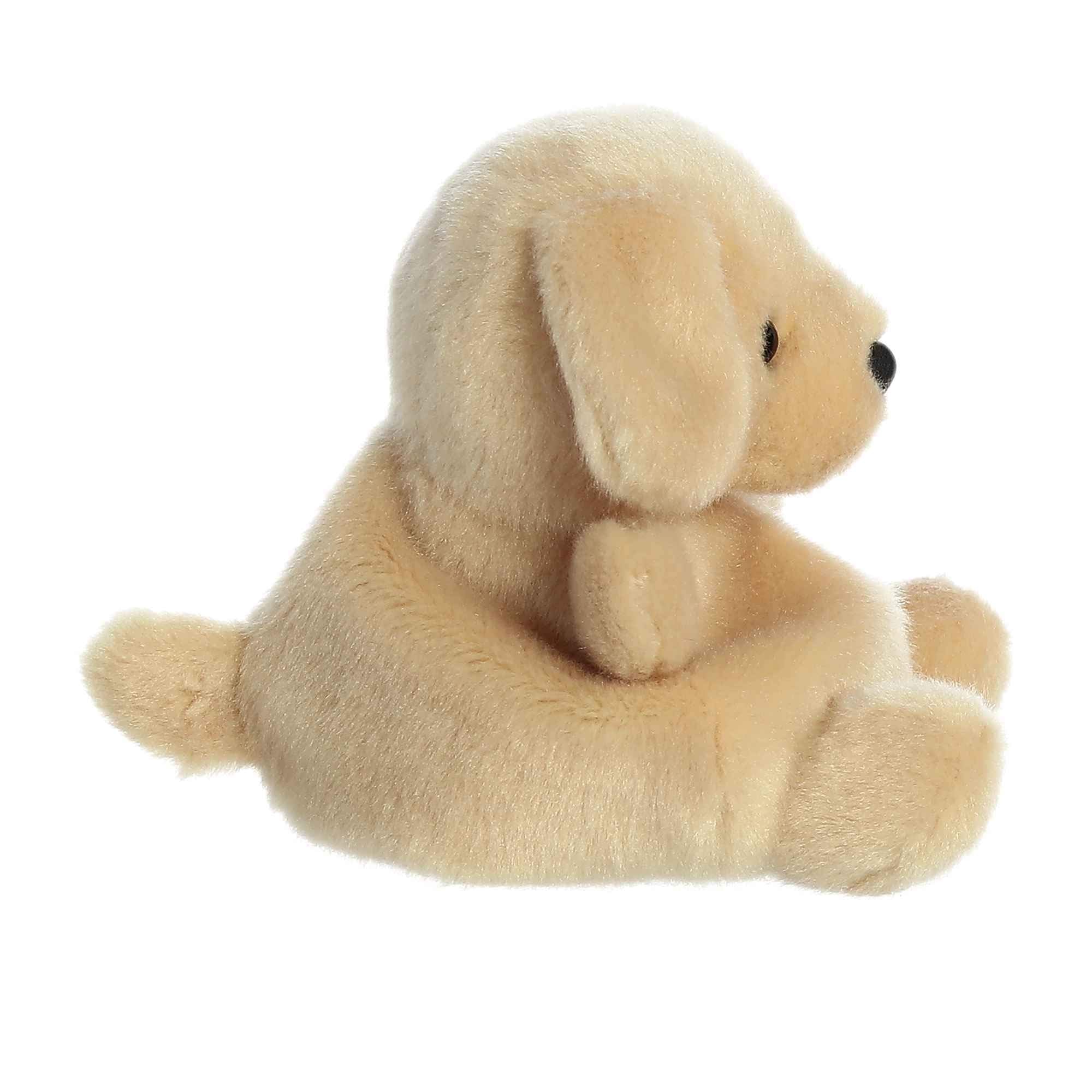Aurora Palm Pals Sunny Lab handheld size fits in your hand for on-the-go fun.