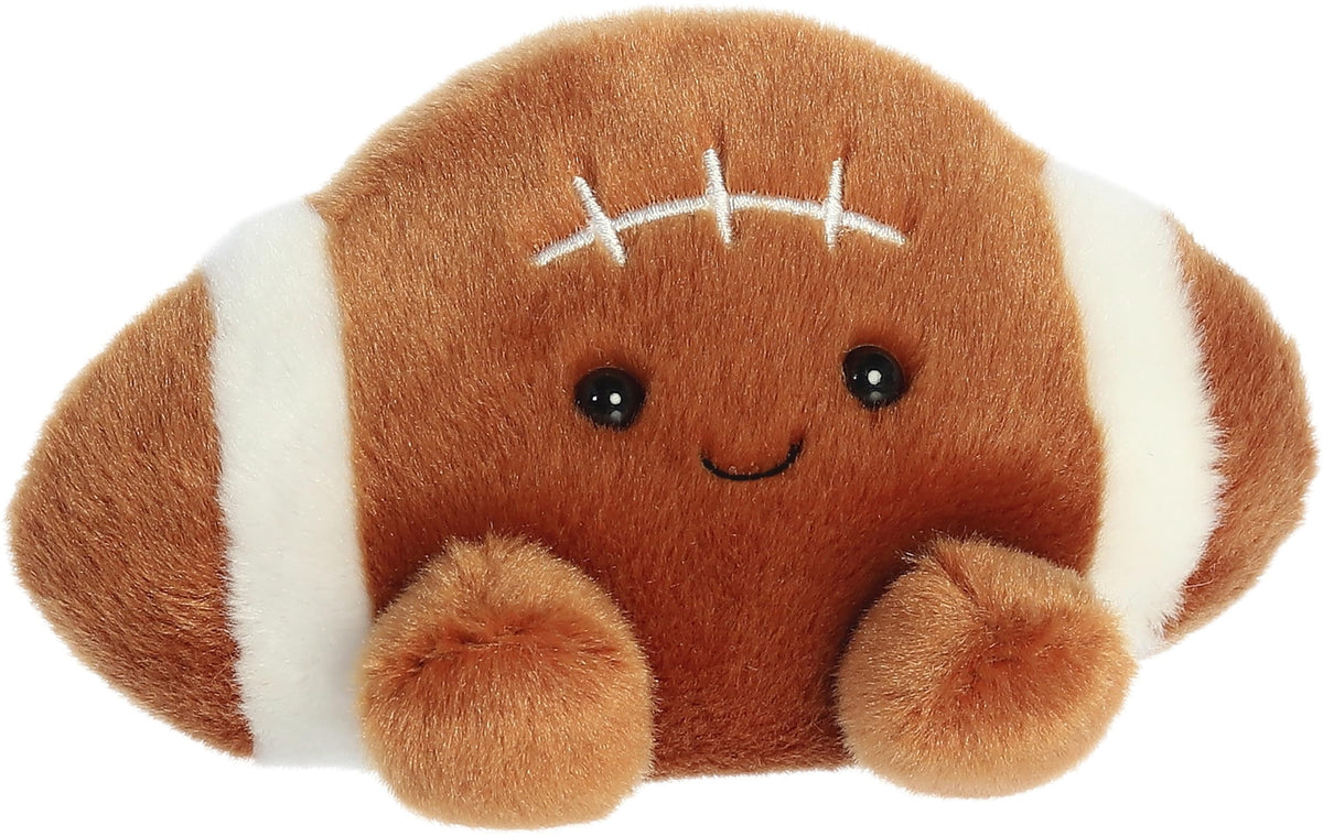Aurora Palm Pals Tackle Football plush with pocket-sized motivation.