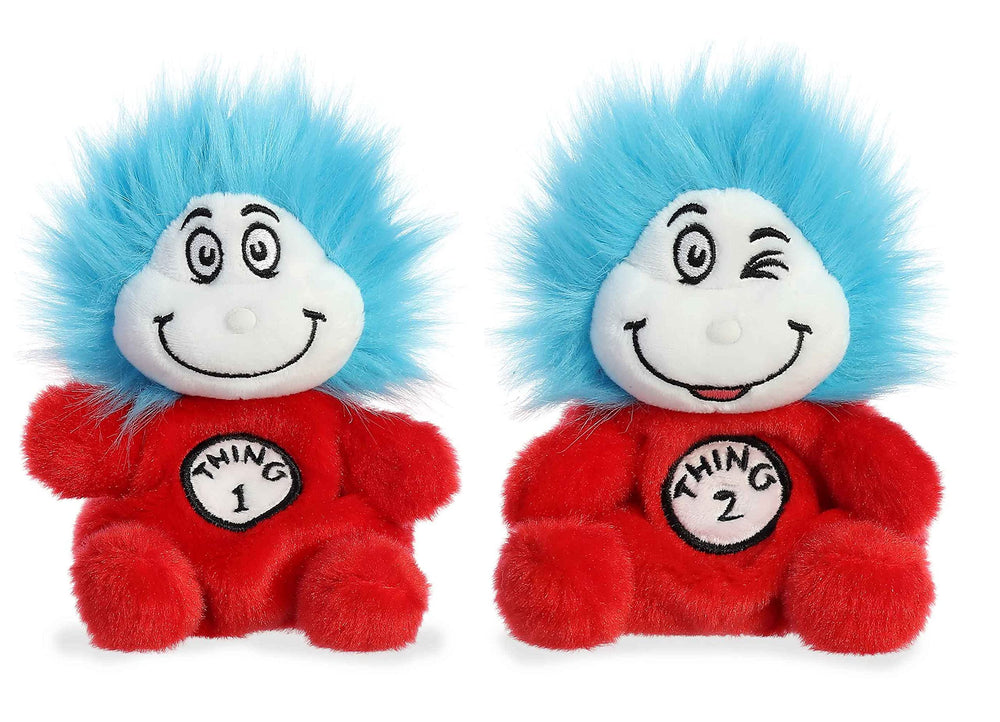 Aurora Palm Pals Thing 1 and Thing 2 bundle front view, perfect giftable duo.