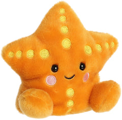 Aurora Treasure Starfish Palm Pal side view highlights soft plush texture for hugs