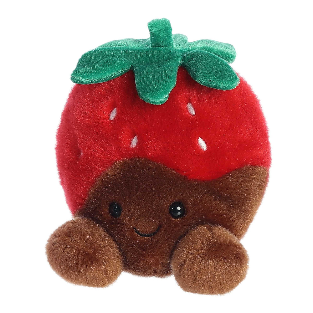 Aurora Valentino Chocolate Strawberry plush lifestyle shot, great for display and keepsakes.