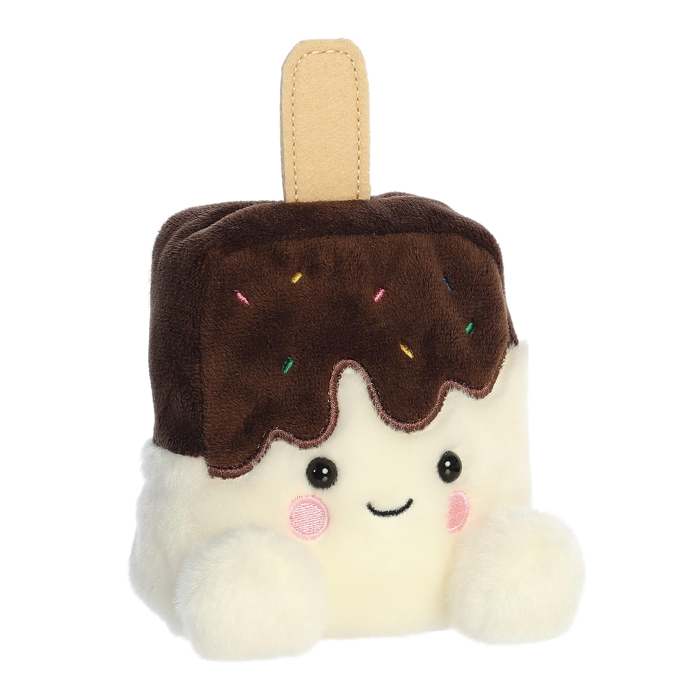 Aurora Palm Pals Dolce Ice Cream Bar plush, front view, ultra-soft companion for kids and collectors.