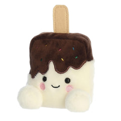 Aurora Palm Pals Dolce Ice Cream Bar plush, compact size with bean pellets for stable, safe play.