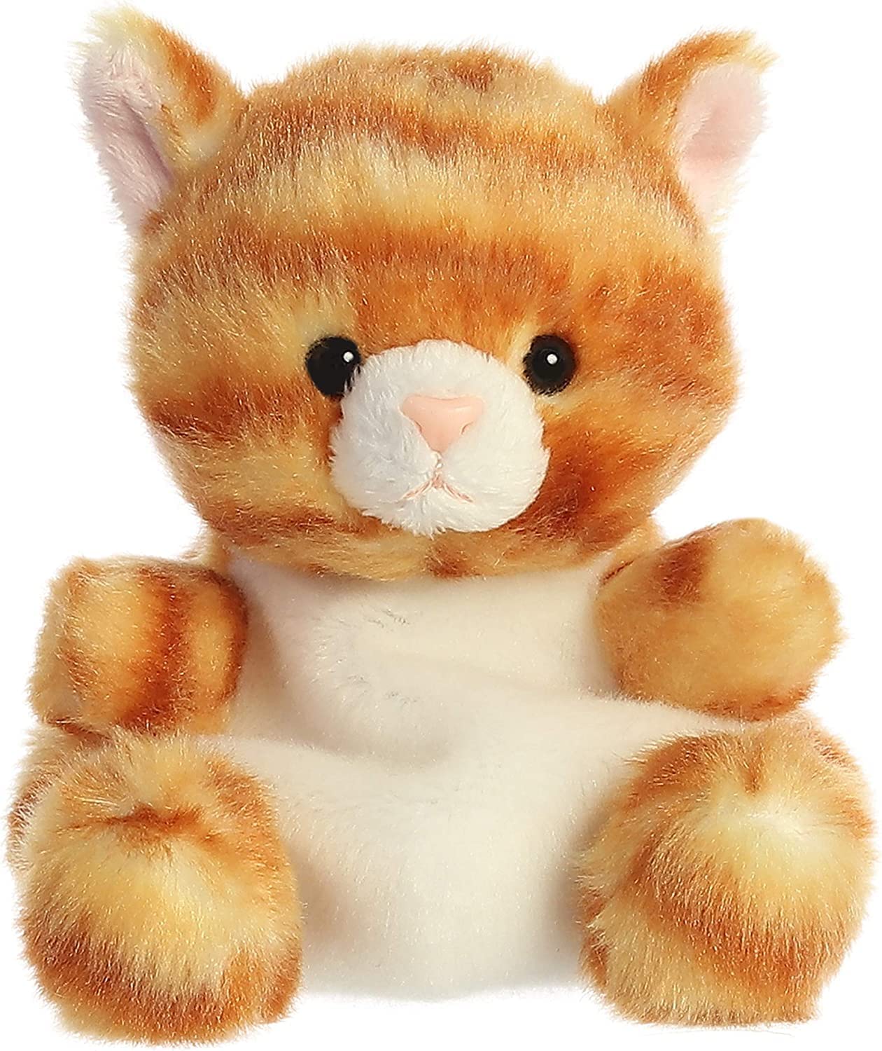 Aurora Palm Pals Sunny Lab plush in warm tan for cuddly moments.