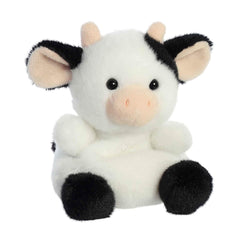 Aurora Sweetie Cow palm-pals plush side view, pocket-sized play