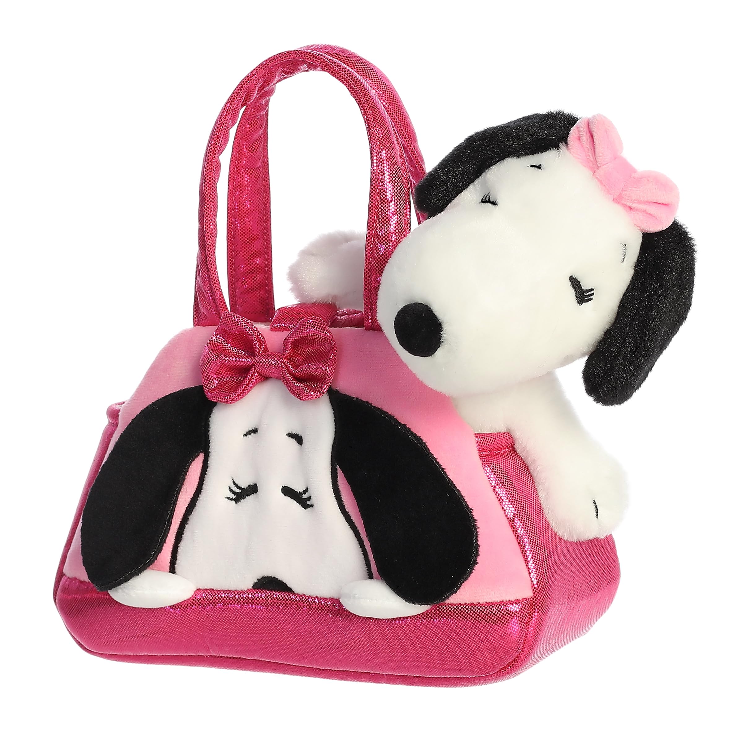 Aurora Belle plush packaging highlights licensed Peanuts branding.