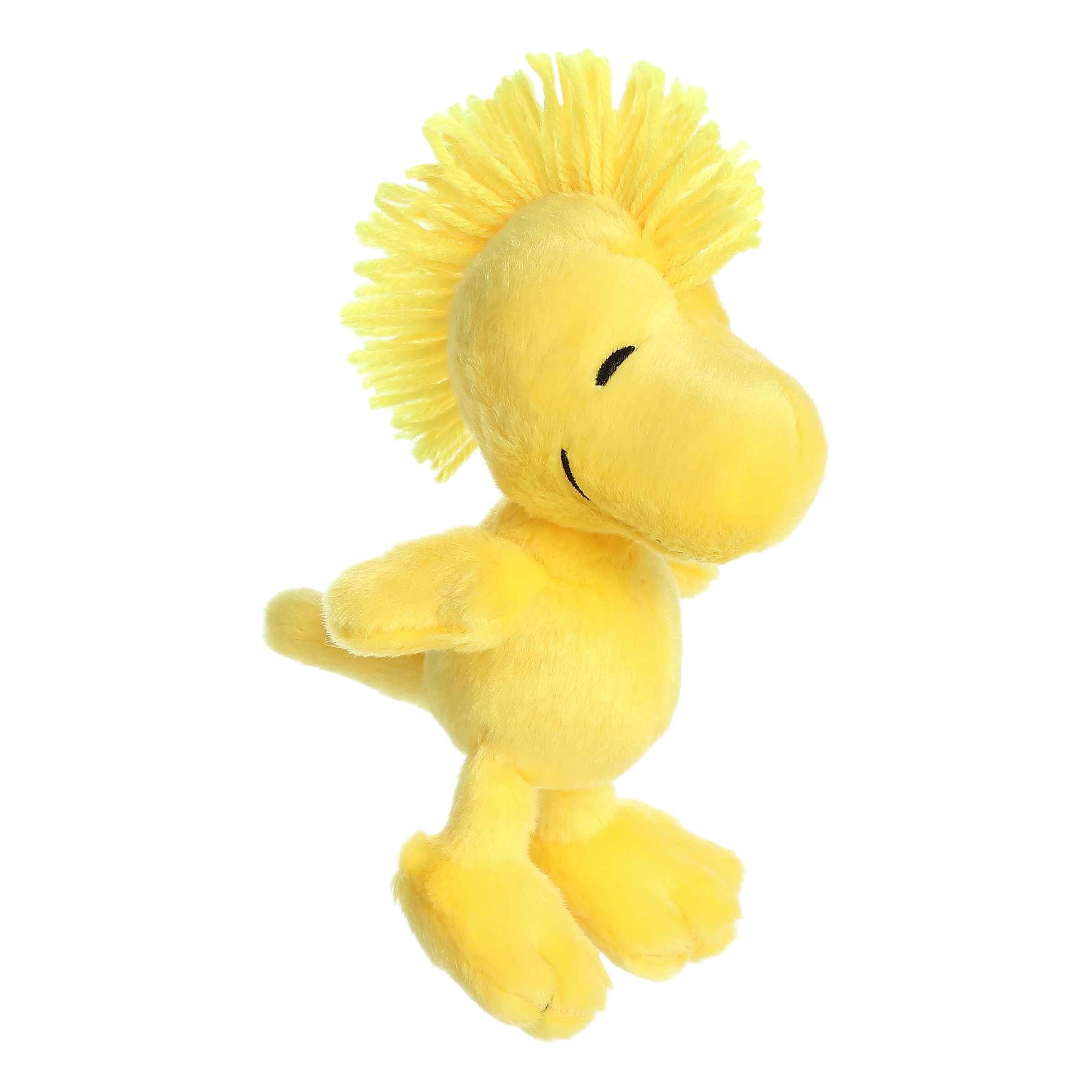 Aurora Peanuts Floppy Legs bundle display with Snoopy and Woodstock ready for hugs.