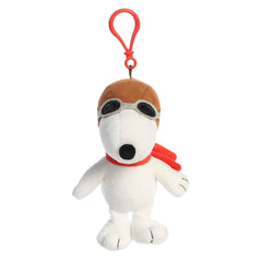 Aurora Peanuts Flying Ace goggles close-up; aviator detail for playful travel vibe.