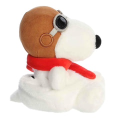 Aurora Palm Pals Flying Ace red scarf conveys dynamic motion.
