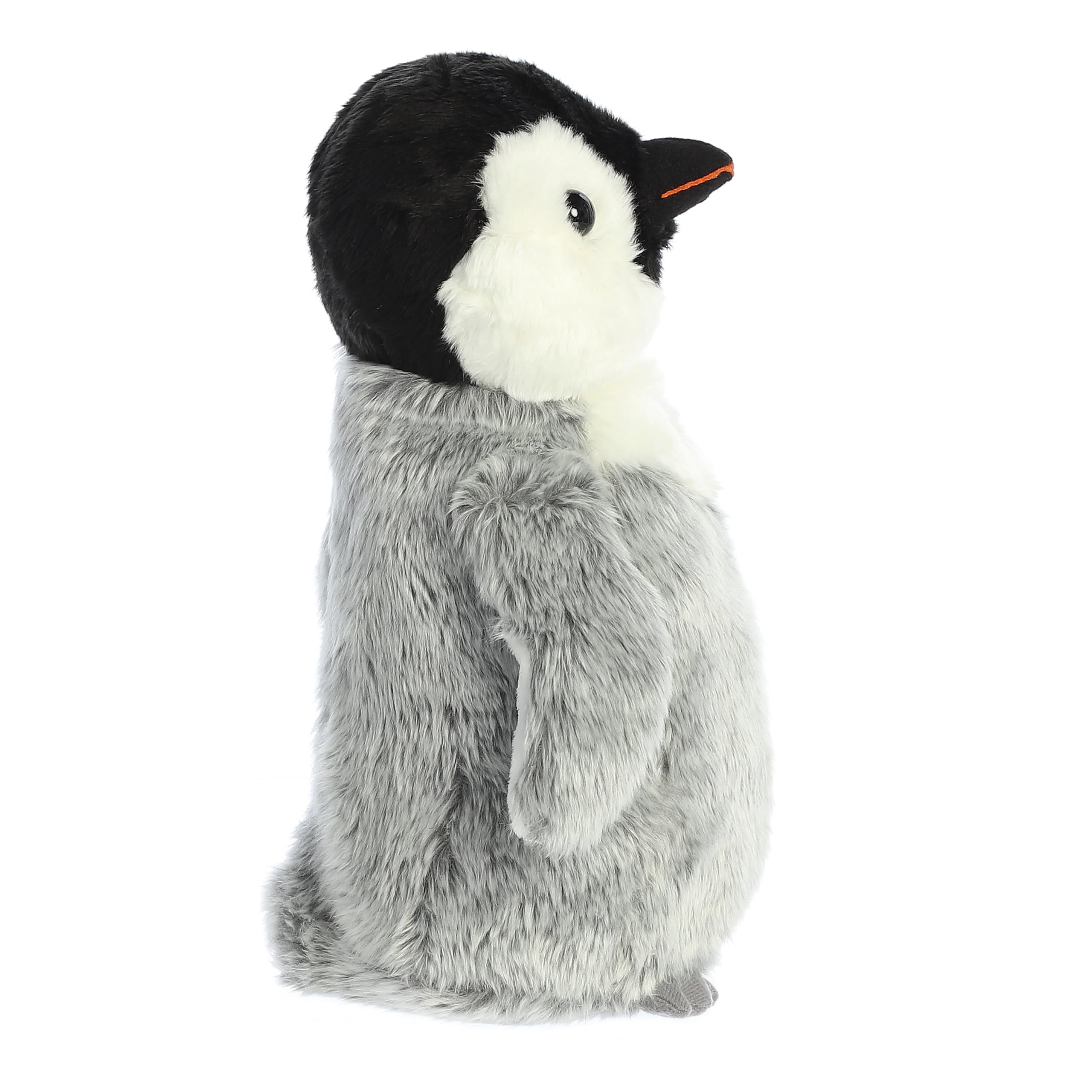 Aurora Penny Penguin Flopsie silky fur texture for petting