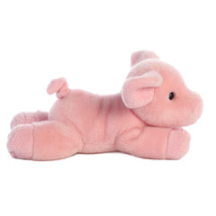 Aurora Pickles Piglet plush features floppy ears for interactive play and comforting companionship.