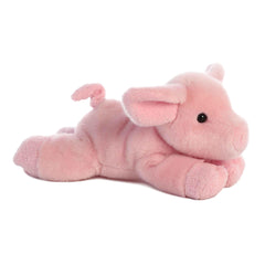 Aurora Pickles Piglet mini plush with soft fur, perfect for cuddling and bedtime routines.