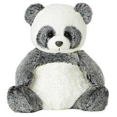 Aurora Ping Panda close-up reveals silky two-tone fur for cozy sensory play.